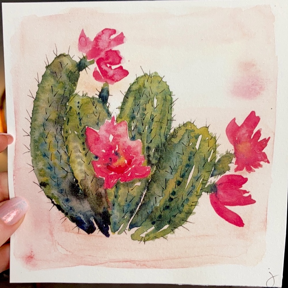 Original watercolor art print